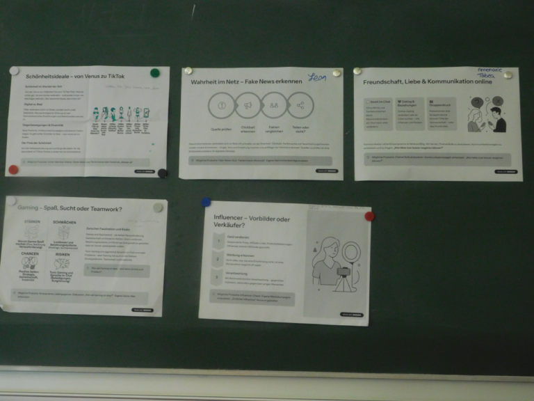 Bild von den Projekten von "Between Likes and Life"